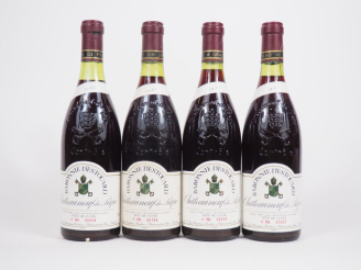 Vente aux enchères 4 BOUTEILLES CHÂTEAUNEUF DU PAPE BARONNE D'ESTOUARD - 1983