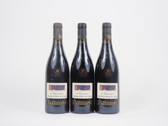 Vente aux enchères 3 BOUTEILLES CHÂTEAUNEUF DU PAPE "LA NONCIATURE" DOMAINE DE LA PRÉSIDE