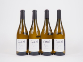 Vente aux enchères 4 BOUTEILLES MAS CARLOT COSTIÈRES DE NÎMES "GÉNÉRATIONS" - 2018