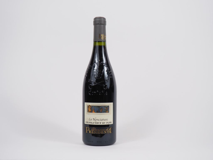 1 BOUTEILLE CHÂTEAUNEUF DU PAPE "LA NONCIATURE" DOMAINE DE LA PRÉSIDEN