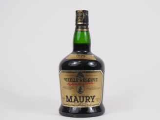 Vente aux enchères 1 BOUTEILLE MAURY "VIEILLE RÉSERVE" - 1979