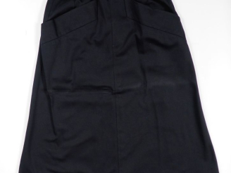 Vente aux enchères SAINT LAURENT, Rive gauche Jupe mi-longue probablement en coton, de co