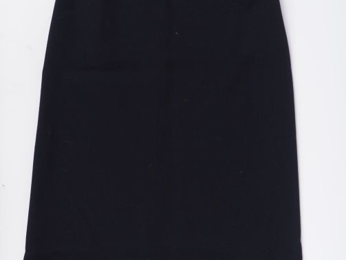 Création Pierre CARDIN Jupe longue noire, taille haute. Fermeture par 