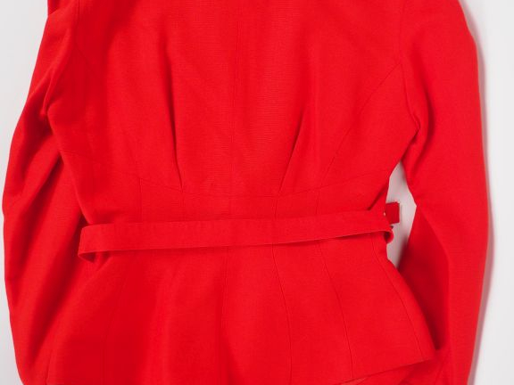 Thierry MUGLER Ensemble de tailleur, veste et jupe, en viscose (90%) e