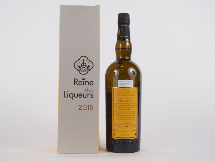 1 BOUTEILLE CHARTREUSE "LA REINE DES LIQUEURS" EXPORT ALLEMAGNE - 2018
