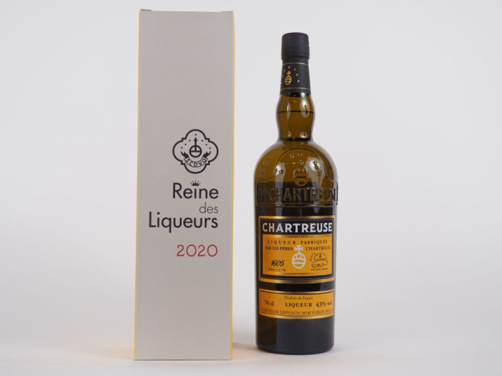 1 BOUTEILLE CHARTREUSE "LA REINE DES LIQUEURS" EXPORT ALLEMAGNE - 2020