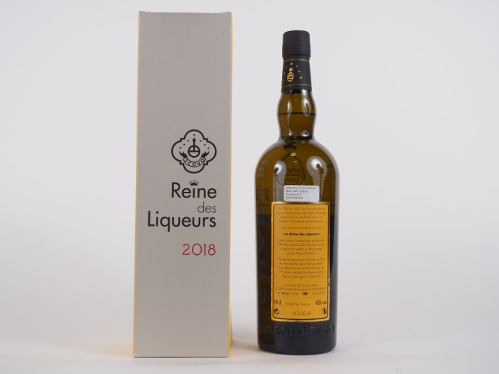 1 BOUTEILLE CHARTREUSE "LA REINE DES LIQUEURS" EXPORT ALLEMAGNE - 2018