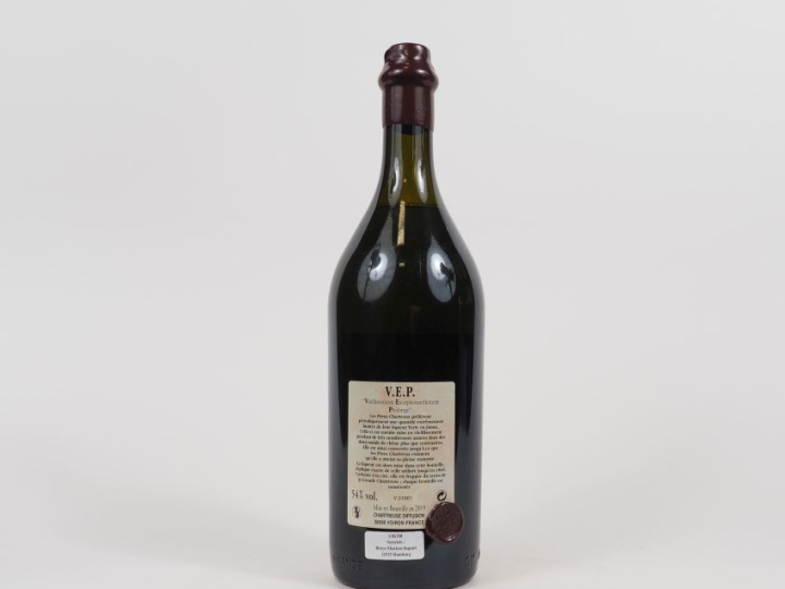 1 BOUTEILLE CHARTREUSE VERTE VEP - 2019 - N°01661