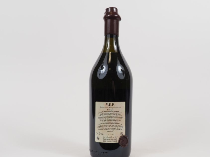 1 BOUTEILLE CHARTREUSE VERTE VEP - 2019 - N°19187