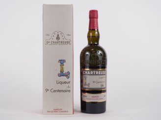 Vente aux enchères 1 BOUTEILLE CHARTREUSE LIQUEUR 9EME CENTENAIRE - 2018 - N°7479