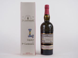 Vente aux enchères 1 BOUTEILLE CHARTREUSE LIQUEUR 9EME CENTENAIRE - 2018 - N°7477 - PETIT