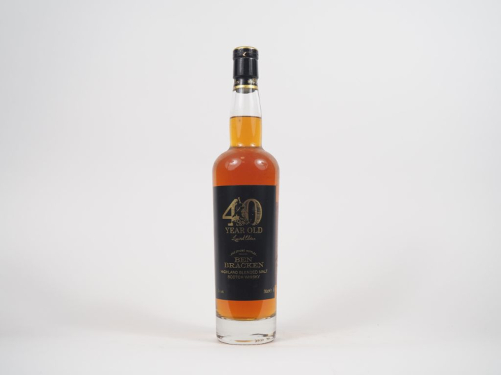 BEN BRACKEN 40 YEARS LIMITED EDITION 2880 BOTTLES 70 cl - 43 %
