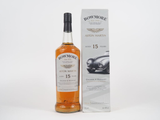 Vente aux enchères BOWMORE  15 YEARS ASTON MARTIN 100 cl - 43 %