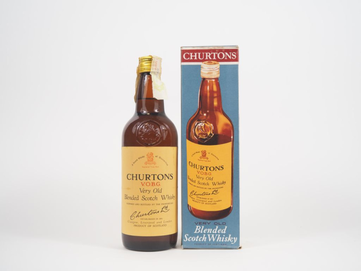 CHURTONS VERY OLD BLENDED SCOTCH WHISKY