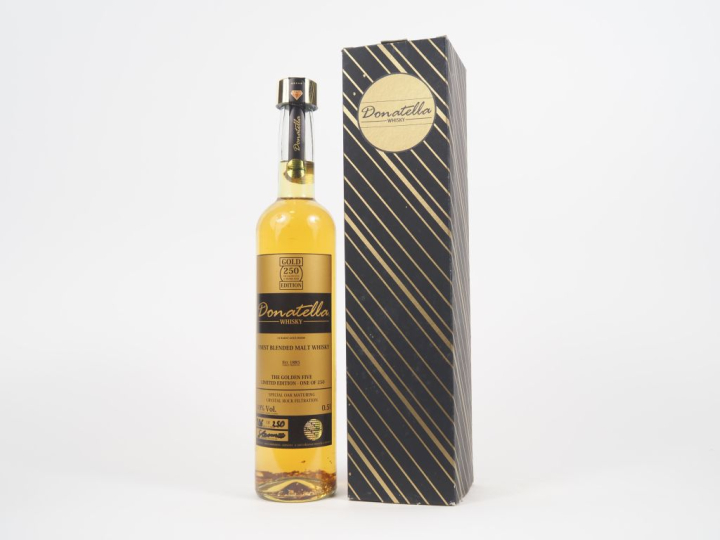 DONATELLA 5 YEARS THE GOLDEN FIVE 'LIMITED EDITION' BOTTLE N° 106/250 