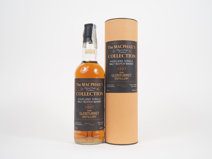 GLENTURRET 10 YEARS BOTTLED 2007 GORDON   MACPHAIL'S 70 cl - 40 %