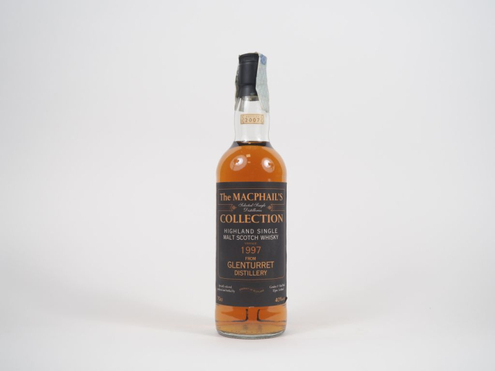 GLENTURRET 10 YEARS BOTTLED 2007 GORDON   MACPHAIL'S 70 cl - 40 %