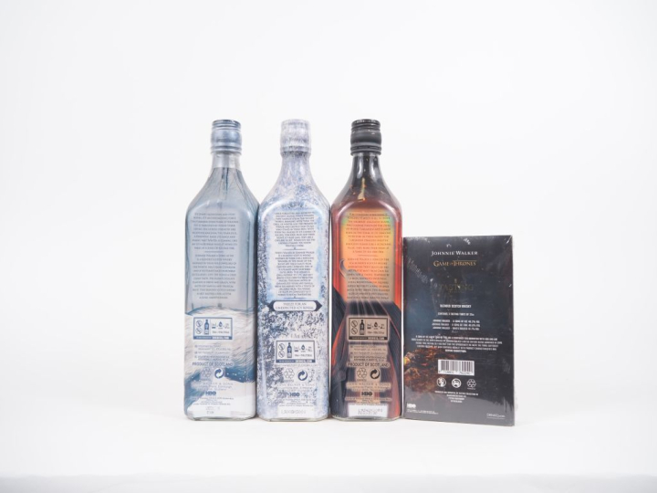 JOHNNIE WALKER GAMES OF THRONE 'LIMITED EDITION' (3 BOUTEILLES):
A SON