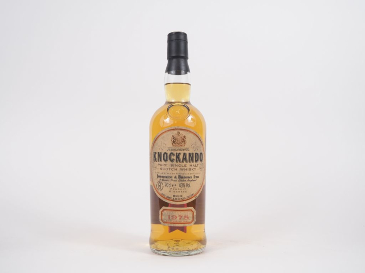 KNOCKANDO 15 YEARS - 1978 - 70 cl - 43 %
