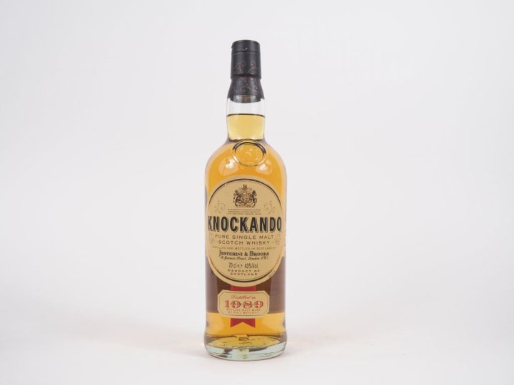 KNOCKANDO 12 YEARS - 1989 - 70 cl - 43 %