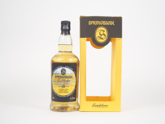 Vente aux enchères SPRINGBANK 10 YEARS BOTTLED 2021 LOCAL BARLEY 15 000 BOTTLES 70 cl - 5