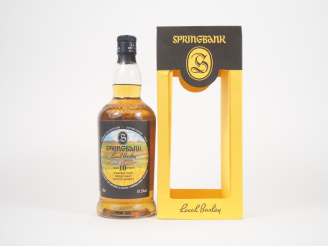 Vente aux enchères SPRINGBANK 10 YEARS BOTTLED 2017 LOCAL BARLEY 9000 BOTTLES 70 cl - 57.