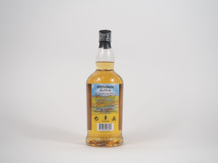 SPRINGBANK 9 YEARS BOTTLED 2018 LOCAL BARLEY 9700 BOTTLES 70 cl - 57.7