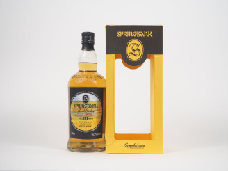 Vente aux enchères SPRINGBANK 10 YEARS BOTTLED 2019 LOCAL BARLEY 9000 BOTTLES 75 cl - 56.