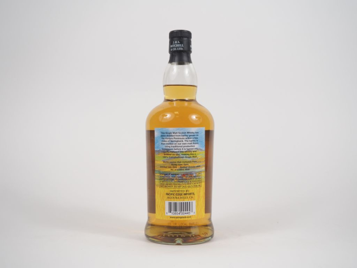SPRINGBANK 10 YEARS BOTTLED 2019 LOCAL BARLEY 9000 BOTTLES 75 cl - 56.