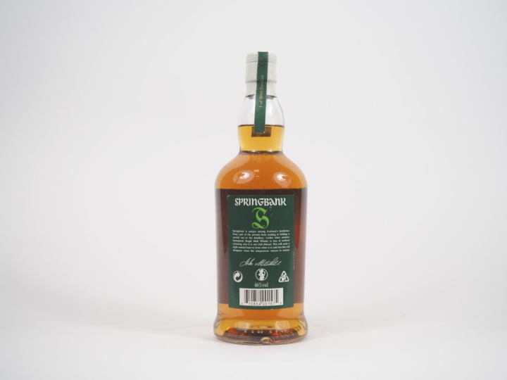 SPRINGBANK 13 YEARS GREEN 70 cl - 46 %