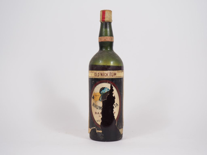 1 BOUTEILLE (1 L) RHUM OLD NICK NEGRITA BARDINET - ETA - NIVEAU TRES B