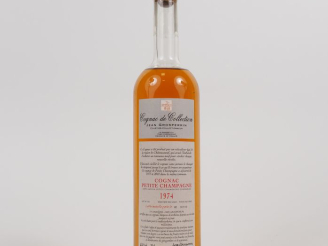 Vente aux enchères 1 BOUTEILLE COGNAC PETITE CHAMPAGNE JEAN GROSPERRIN 44.4° - 1974