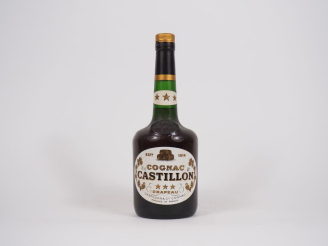 Vente aux enchères 1 BOUTEILLE COGNAC CASTILLON DRAPEAU