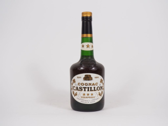 Vente aux enchères 1 BOUTEILLE COGNAC CASTILLON DRAPEAU