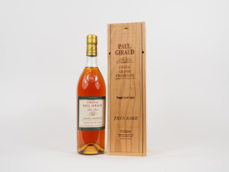 Vente aux enchères 1 BOUTEILLE COGNAC GRANDE CHAMPAGNE 1er CRU PAUL GUIRAUD "TRES RARE" -