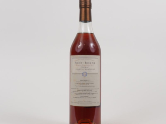 Vente aux enchères 1 BOUTEILLE COGNAC GRANDE CHAMPAGNE "RÉSERVE FAMILIALE X.O" FONT BORNE