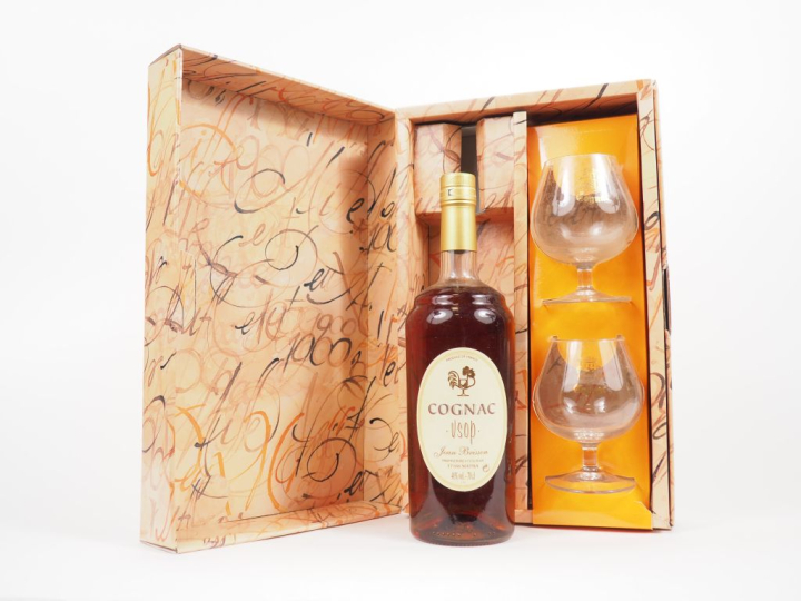 1 BOUTEILLE DE COGNAC VSOP JOAN BRISSON - COFFRET