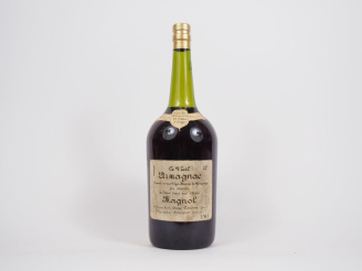 Vente aux enchères 1 MAGNUM ARMAGNAC MAGNOL "15 ANS D'AGE" 42°
