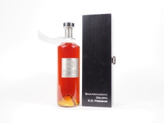 Vente aux enchères 1 BOUTEILLE BAS ARMAGNAC "XO PREMIUM" DELORD - COFFRET