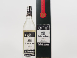 Vente aux enchères 1 BOUTEILLE FINE BLANCHE D'ARMAGNAC PURE CRYSTAL DUPEYRON - COFFRET