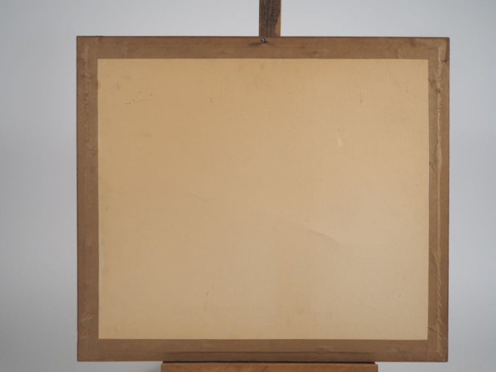 LEVY.   "ruelle animée" Aquarelle, signée en bas à droite et datée 31 