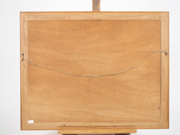 LEVY. "bord de fleuve" Aquarelle, signée en bas à gauche et datée 31 D