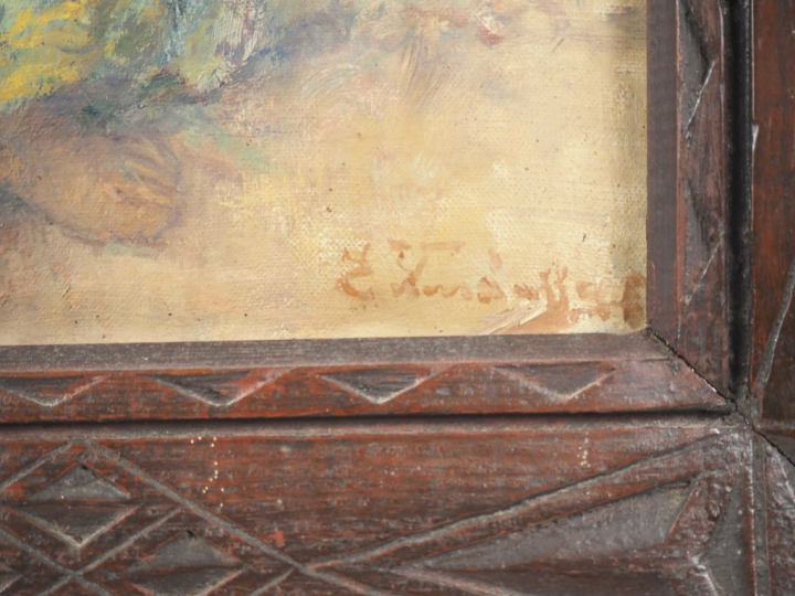 Edouard VERSCHAFFELT.  "Portrait de jeunes filles d'Afrique du Nord" H