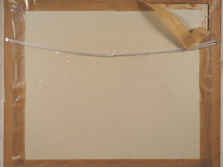 Ecole française XXème.   "Cassis" Aquarelle, signée et située en bas à