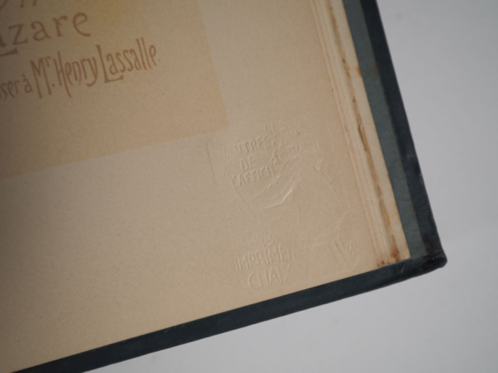 LES MAITRES DE L'AFFICHE. Chaix Imprimeur.  Suite de 192 lithographies