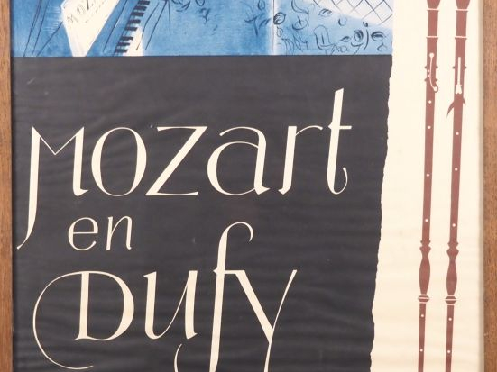 Théo BITTER.  Affiche de l'expostion du Gemeente museum à Arnhem en 19