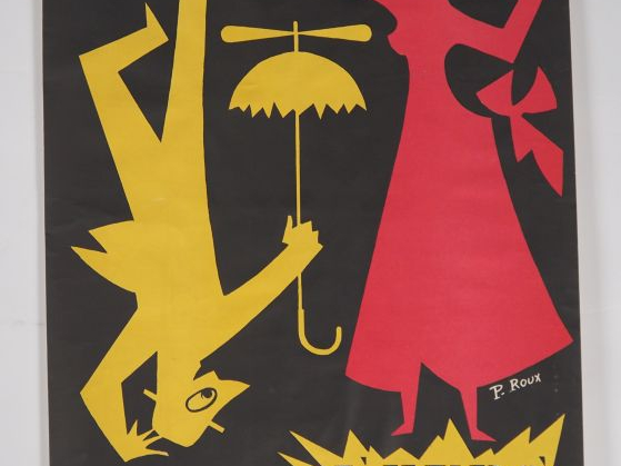 Rare ensemble de six affiches de l'Ecole des Beaux Arts, Gala et Fanfa