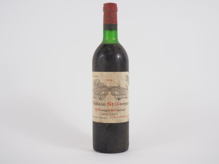 1 BOUTEILLE CHÂTEAU ST GEORGES ST ÉMILION - 1979 - LB/BS