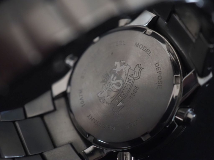 FESTINA, Multi-Chrono Montre bracelet à combinaison en acier.  Cadran 