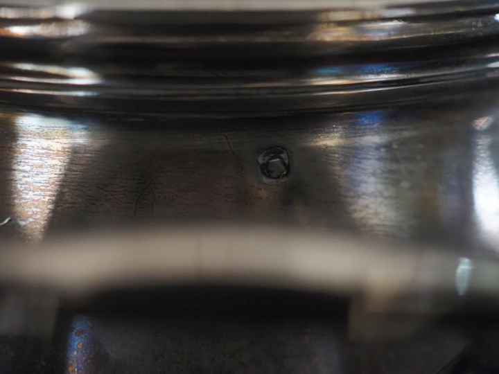 Service à thé et à café quatre pièces de style Louis XV en argent 925,